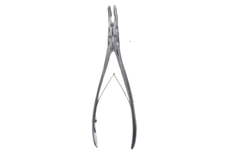 Rongeur-Nibbler Double Action Ruskin Curved 24cm Long